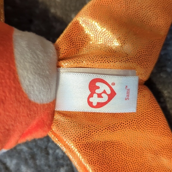 Small beanie Boo Sami the gold fish no tag - Picture 3 of 10